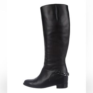 Authentic-Red Bottom boots-black